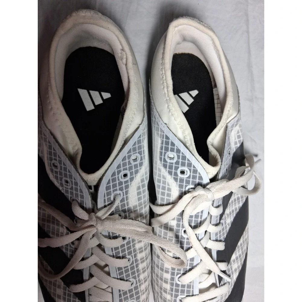 Adidas Sprintstar Track Field Spikes Mens 11 Grey Black GX6685 Running Shoes